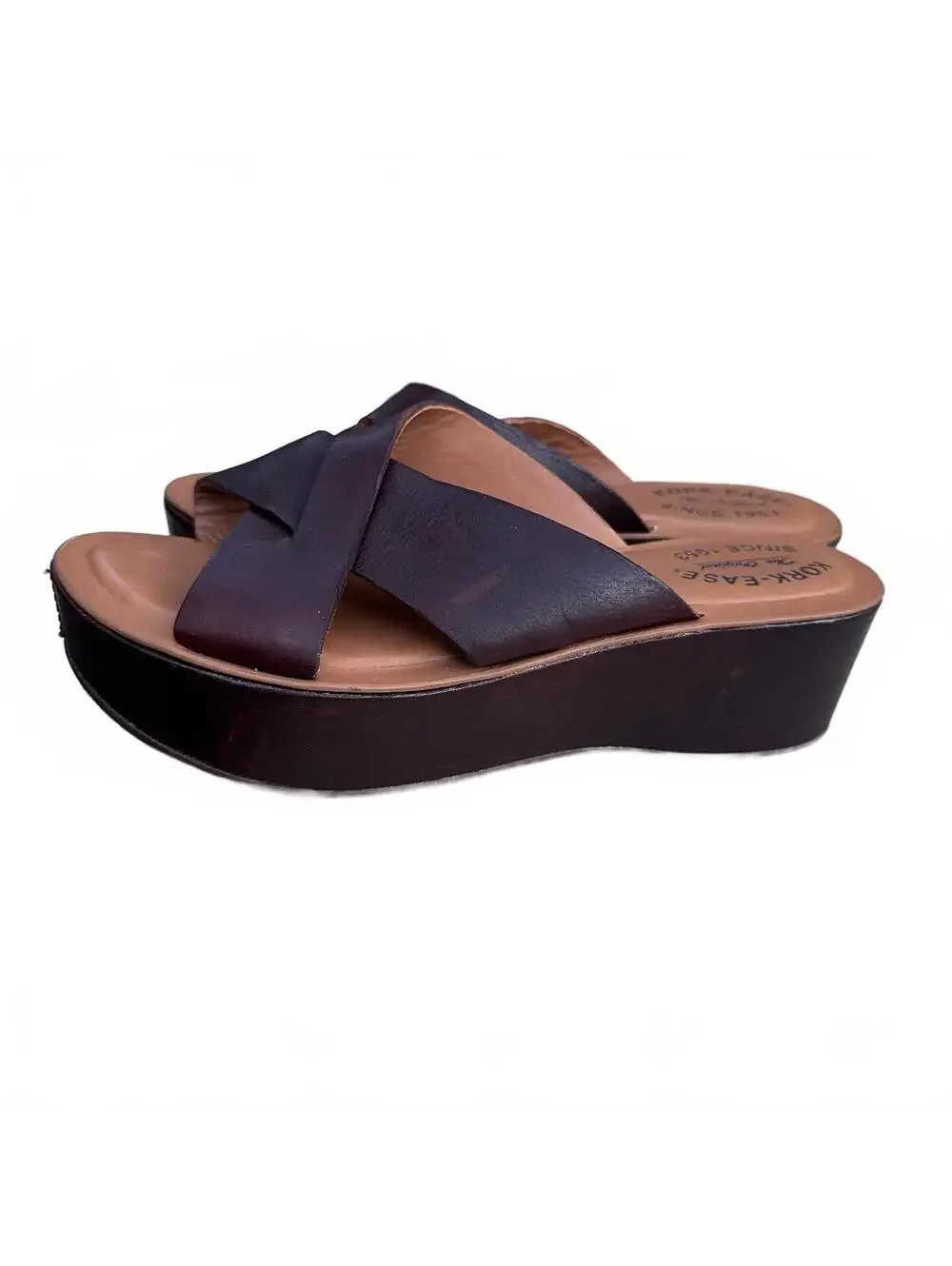 Kork Ease Platform Sandal size 8 Brown